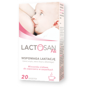 Lactosan fix, mieszanka ziołowa, 1,5 g, 20 saszetek - zdjęcie produktu