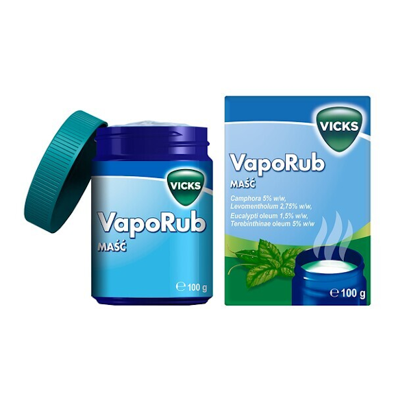 Vicks VapoRub, maść, 100 g (słoik) Vicks VapoRub, maść, 100 g (słoik) - zdjęcie produktu