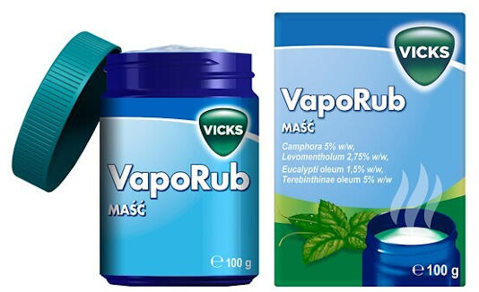Vicks VapoRub, maść, 100 g (słoik)