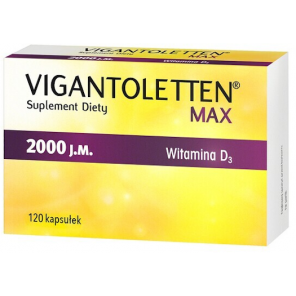 Vigantoletten Max, kapsułki, 120 szt. - zdjęcie produktu