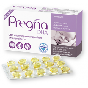 Pregna DHA, kapsułki, 30 szt. - zdjęcie produktu