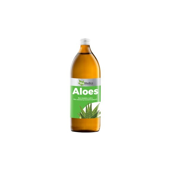 Aloes, sok, 1000 ml (EkaMedica) Aloes, sok, 1000 ml (EkaMedica) - zdjęcie produktu