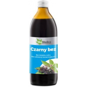 Czarny Bez, sok, 500 ml (EkaMedica) - zdjęcie produktu