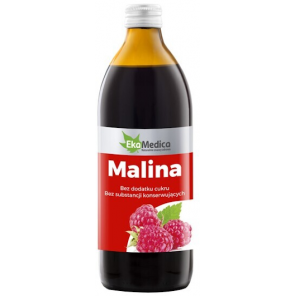 Malina, sok, 1000 ml (EkaMedica) - zdjęcie produktu