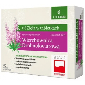 Wierzbownica drobnokwiatowa, tabletki, 60 szt. (Colfarm) - zdjęcie produktu
