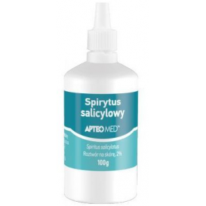 Spirytus salicylowy, 2% roztwór na skórę, 100 g (Apteo Med) - zdjęcie produktu