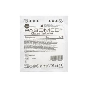 Gaza jałowa, bawełniana, 17-nitkowa, 1 m2, 1szt. - zdjęcie produktu