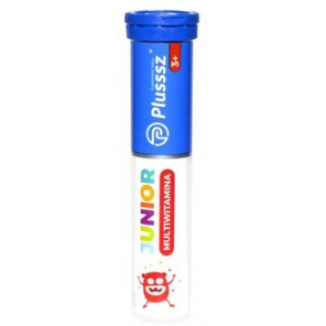 Plusssz Junior Multiwitamina, tabletki musujące, 20 szt. - zdjęcie produktu