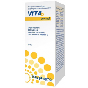 Vita D, aerozol do stosowania w jamie ustnej, 10 ml - zdjęcie produktu