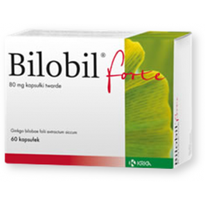 Bilobil Forte, kapsułki, 80 mg, 60 szt. - zdjęcie produktu