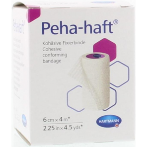 Peha-haft, opaska podtrzymująca, latexfree, 4 m x 6 cm, 1 szt. - zdjęcie produktu