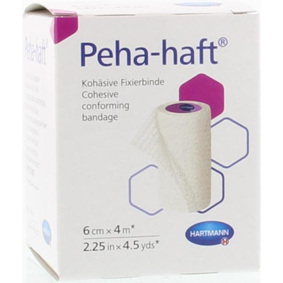 Peha-haft, opaska podtrzymująca, latexfree, 4 m x 6 cm, 1 szt. Peha-haft, opaska podtrzymująca, latexfree, 4 m x 6 cm, 1 szt. - zdjęcie produktu