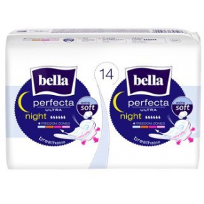Podpaski Bella Perfecta Ultra, Night, Extra Soft, 14 szt. - zdjęcie produktu