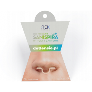 Sanispira, filtr p/wirusowy, ochrona do maseczki, przyłbicy, rozm. M - zdjęcie produktu