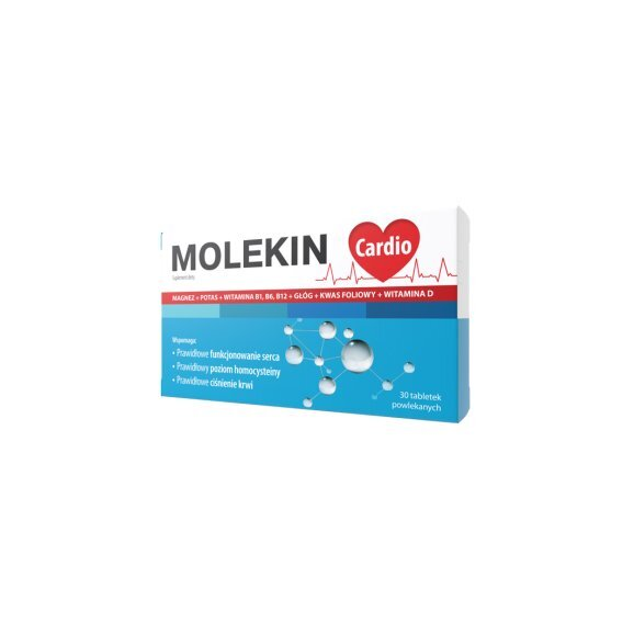Molekin Cardio, 30 tabl. Molekin Cardio, 30 tabl. - zdjęcie produktu
