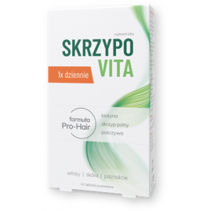 Skrzypovita 1 x dziennie Biotyna Complex, tabletki powlekane, 42 szt. - zdjęcie produktu