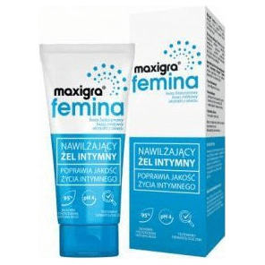 Maxigra Femina, nawilżający żel intymny, 75 ml - zdjęcie produktu