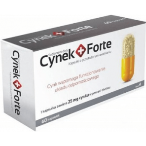 Cynek + Forte, 25 mg, kapsułki o przedłużonym uwalnianiu, 60 szt. - zdjęcie produktu