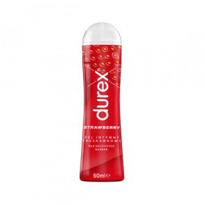 Durex Strawberry, żel intymny truskawkowy, 50 ml - zdjęcie produktu