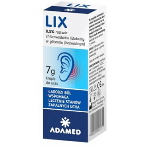 Lix krople do uszu, 7 g - zdjęcie produktu