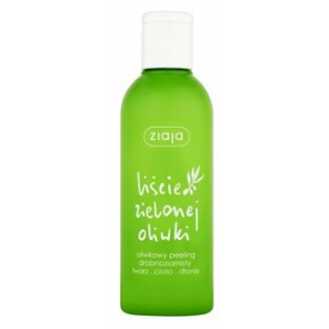Ziaja Liście Zielonej Oliwki, oliwkowy peeling drobnoziarnisty, 200 ml - zdjęcie produktu