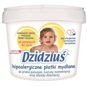 Dzidziuś, hipoalergiczne płatki mydlane do prania, od pierwszych dni życia, 400 g - zdjęcie produktu