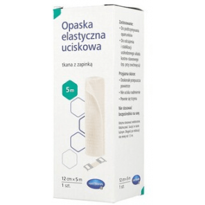 Hartmann, opaska elastyczna uciskowa z zapinką, 12 cm x 5 m, 1 szt. - zdjęcie produktu