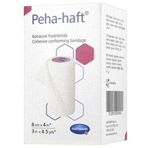 Peha-haft, opaska podtrzymująca, latexfree, 4 m x 8 cm, 1 szt. - zdjęcie produktu