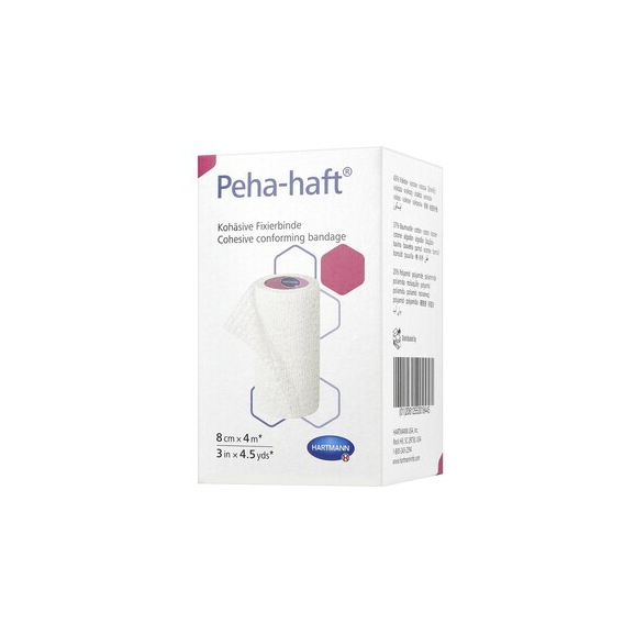 Peha-haft, opaska podtrzymująca, latexfree, 4 m x 8 cm, 1 szt. Peha-haft, opaska podtrzymująca, latexfree, 4 m x 8 cm, 1 szt. - zdjęcie produktu