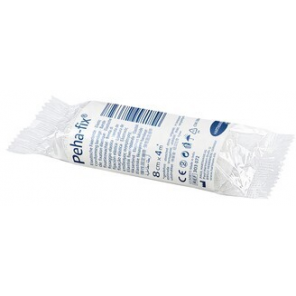 Peha-fix, Opaska podtrzymująca, elastyczna, 4 m x 8 cm, 1 szt. - zdjęcie produktu