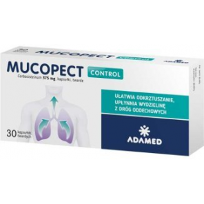Mucopect Control 375 mg, 30 kaps. - zdjęcie produktu
