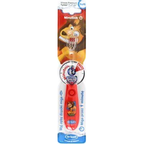 Dr Scott, szczoteczka z minutnikiem dla dzieci powyżej 3 roku życia, 1szt. - zdjęcie produktu