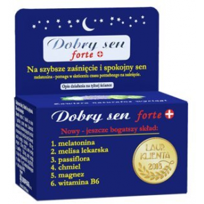 Dobry Sen Forte, tabletki, 30 szt. - zdjęcie produktu