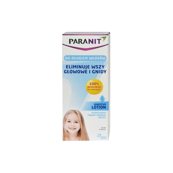 Paranit Sensitive Lotion, płyn zwalczający wszy i gnidy, 150 ml Paranit Sensitive Lotion, płyn zwalczający wszy i gnidy, 150 ml - zdjęcie produktu