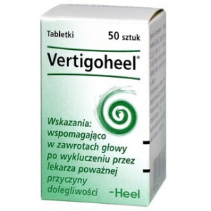 Heel-Vertigoheel, tabletki, 50 szt. - zdjęcie produktu
