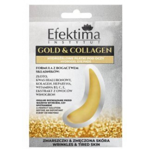 Efektima Gold&Collagen, hydrożelowe płatki pod oczy, 2 szt. - zdjęcie produktu
