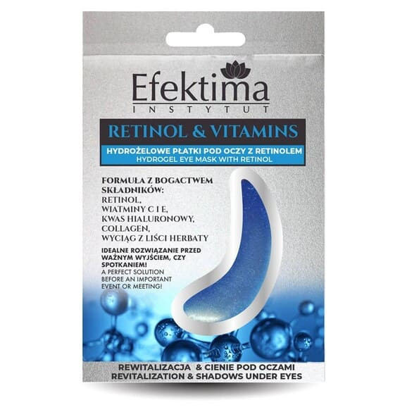 Płatki hydrożelowe Efectima Retinol & Vitamins, 1 szt. 