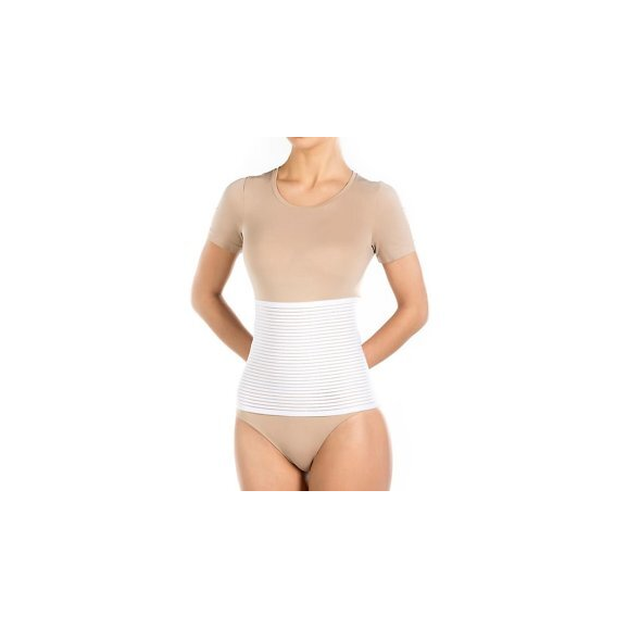 Pani Teresa, pas brzuszny, poporodowy PT 0104, biały, rozmiar S, 1 szt. - zdjęcie produktu