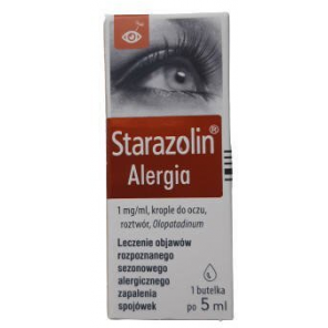 Starazolin Alergia, krople do oczu, roztwór, 5 ml - zdjęcie produktu