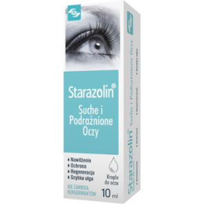 Starazolin Suche i Podrażnione Oczy, krople do oczu, 10 ml - zdjęcie produktu