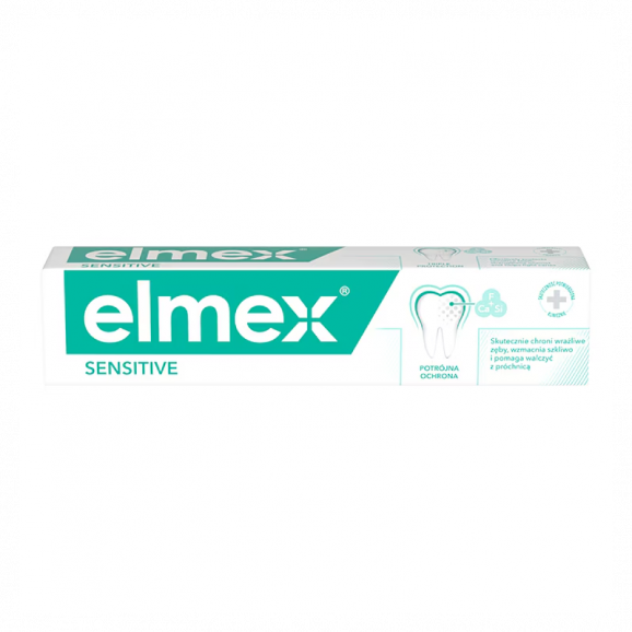 Elmex Sensitive pasta do zębów, 75 ml Elmex Sensitive pasta do zębów, 75 ml - zdjęcie produktu