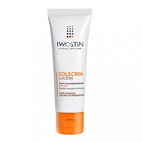 Iwostin Solecrin Lucidin, krem na przebarwienia, SPF 50+, 50 ml Iwostin Solecrin Lucidin, krem na przebarwienia, SPF 50+, 50 ml - zdjęcie produktu
