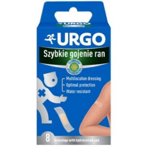 Urgo Szybkie gojenie ran, plastry, 8 szt. - zdjęcie produktu