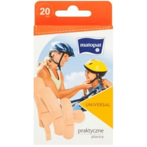 Matopat Uniwersal, plastry z opatrunkiem, 20 szt. - zdjęcie produktu