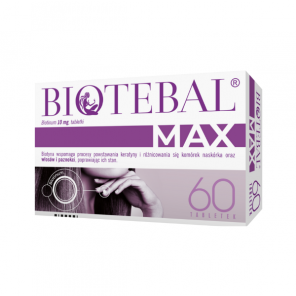 Biotebal Max 10 mg, tabletki, 60 szt. - zdjęcie produktu