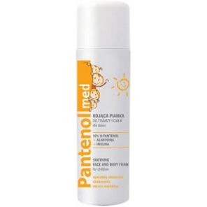 Pantenol Med, kojąca pianka do twarzy i ciała dla dzieci, 150 ml - zdjęcie produktu
