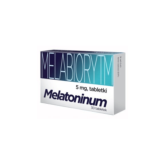 Melabiorytm 5 mg, 30 tabl Melabiorytm 5 mg, 30 tabl - zdjęcie produktu