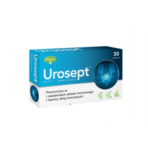 Urosept, tabletki drażowane, 30 szt. - zdjęcie produktu