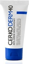 Cerkoderm 40, 40% krem mocznikowy, skóra sucha, zrogowaciała, 50 ml