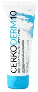 Cerkoderm 10, 10% krem mocznikowy z witaminą PP, 75 ml
